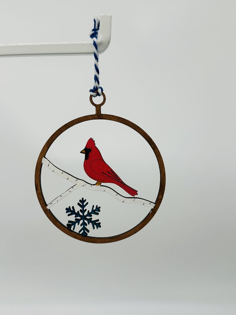 Cardinal Ornament