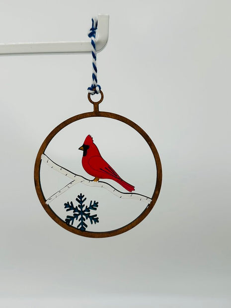 Cardinal Ornament