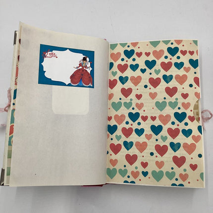 Record of Love handmade altered book journal