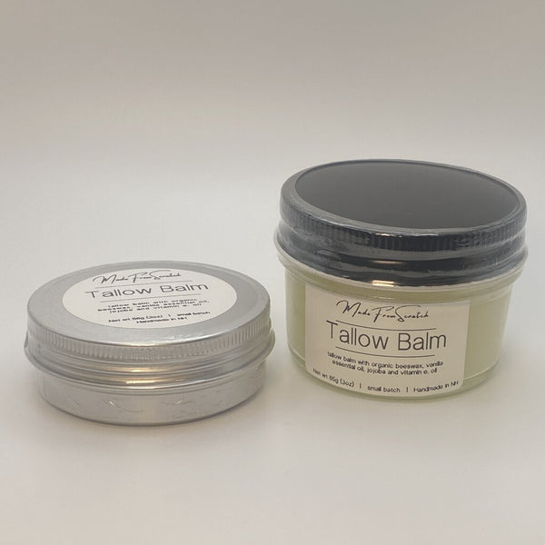 Unscented 4 oz Tallow Balm