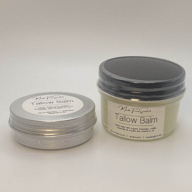 Unscented 2 oz Tallow Balm
