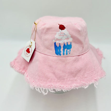 Creamy Vanilla Elderberry Cupcake Canvas Hat