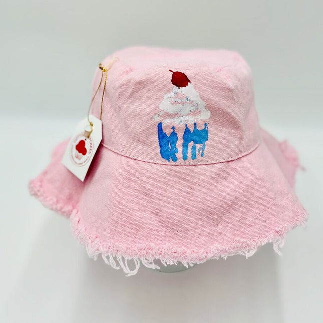 Creamy Vanilla Elderberry Cupcake Canvas Hat