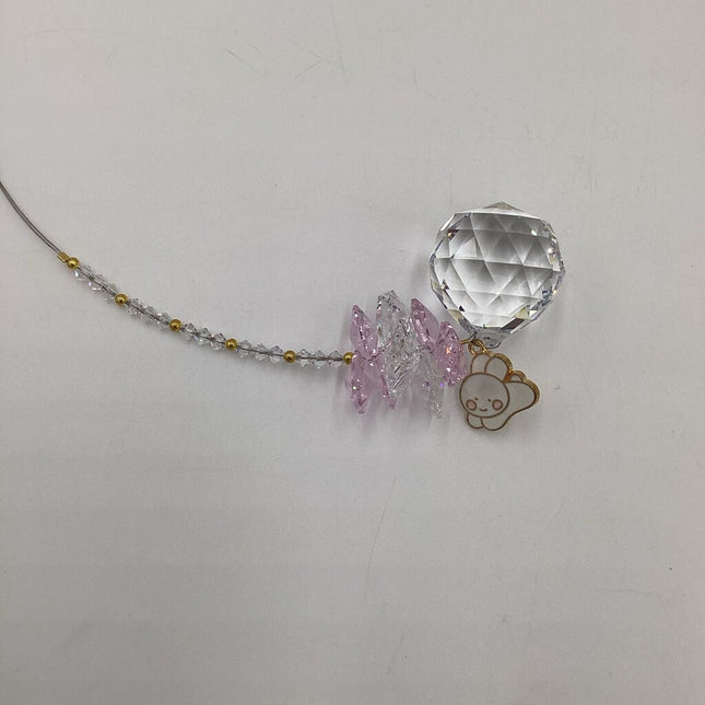 BUNNY PINK 30MM OCTAGON