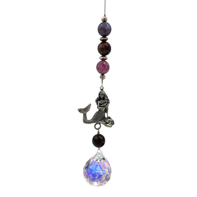 MERMAID AGATE SUNCATCHER
