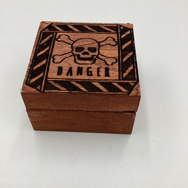 danger small trinket box