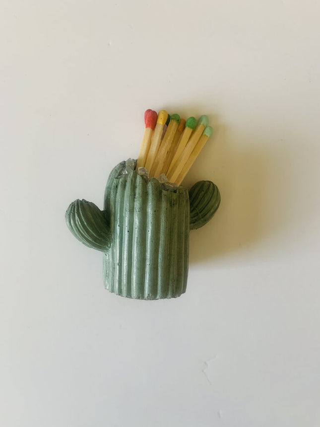 Cactus Match Holder