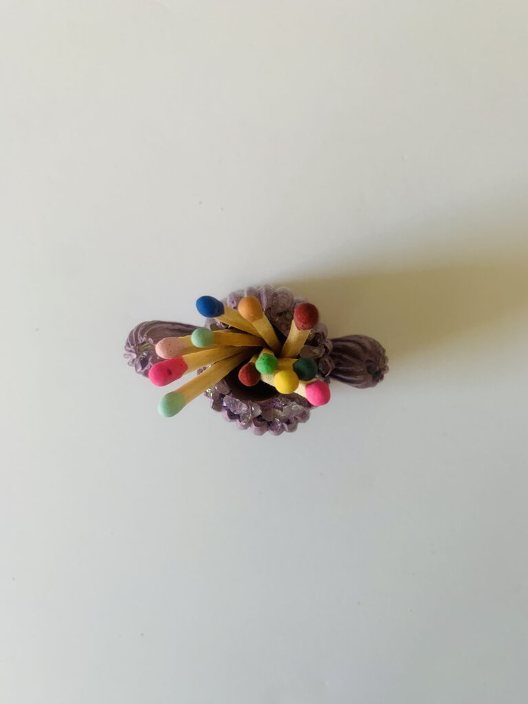 Cactus Match Holder
