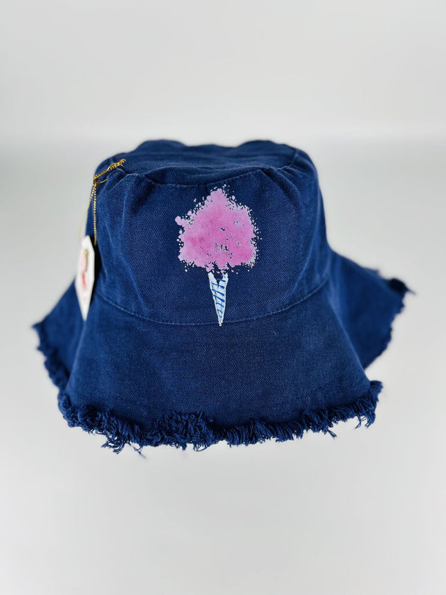 Cotton Candy Daydreams Canvas Hat