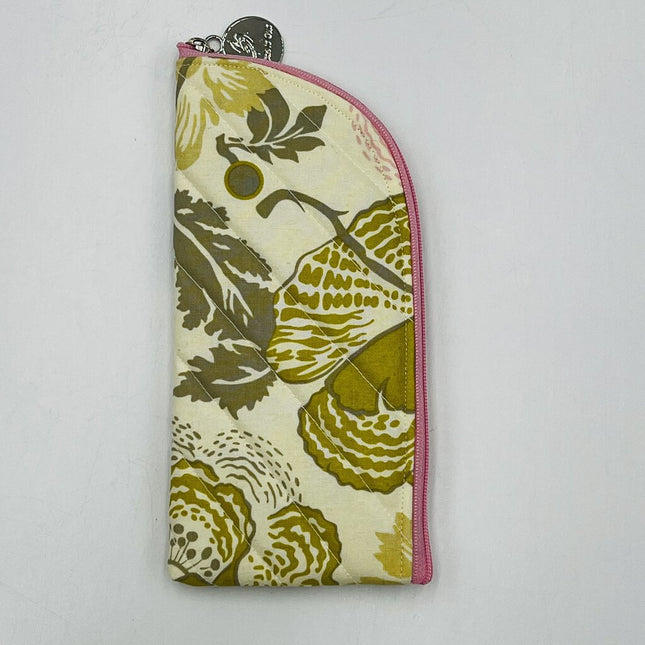 Eyeglass Case Beige Floral