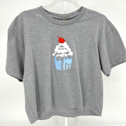 Creamy Vanilla Elderberry Cropped T-shirt