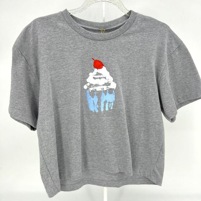 Creamy Vanilla Elderberry Cropped T-shirt