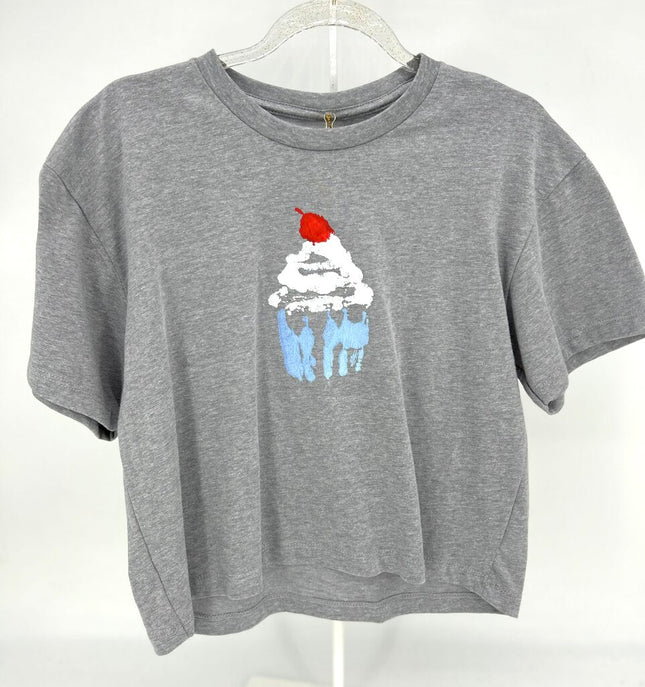 Creamy Vanilla Elderberry Cropped T-shirt