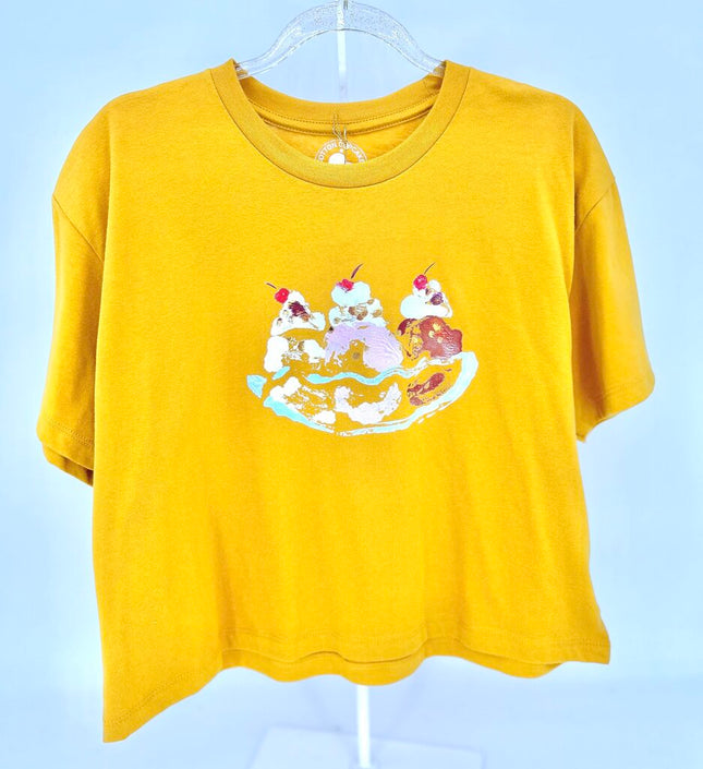 Sundae on Sunday Cropped T-shirt