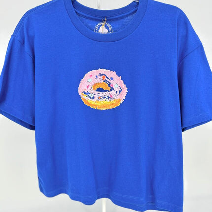 The Fluffy Doughnut Cropped T-shirt