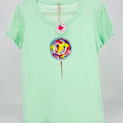 The Wild and Crazy Lollipop Fitted T-shirt