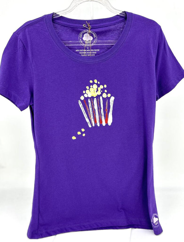 It's Raining Caramel Popcorn Fitted T-shirt