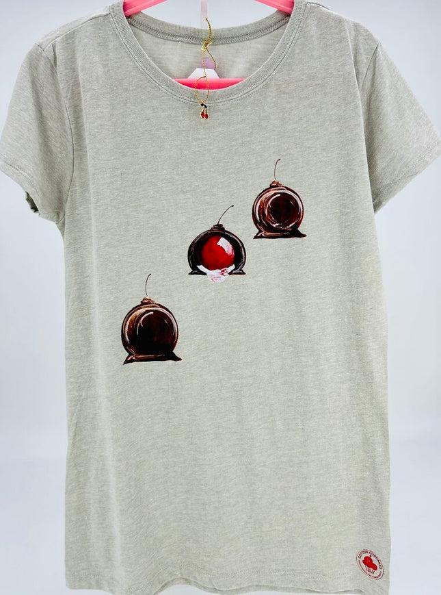 One Chocolate Cherry For Me, Two For Ron! Fitted T-shirt