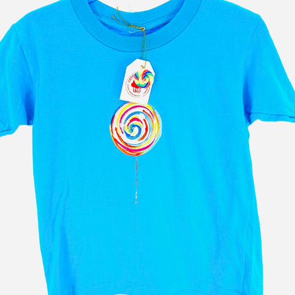 Swirly Whirly Lollipop Kids Relaxed Fit T-shirt