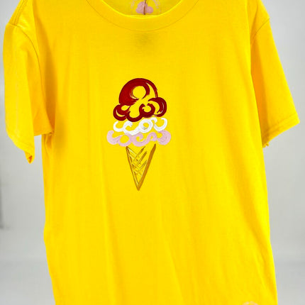 Switly Whirly Ice Cream Cone Kids Relaxed Fit T-shirt