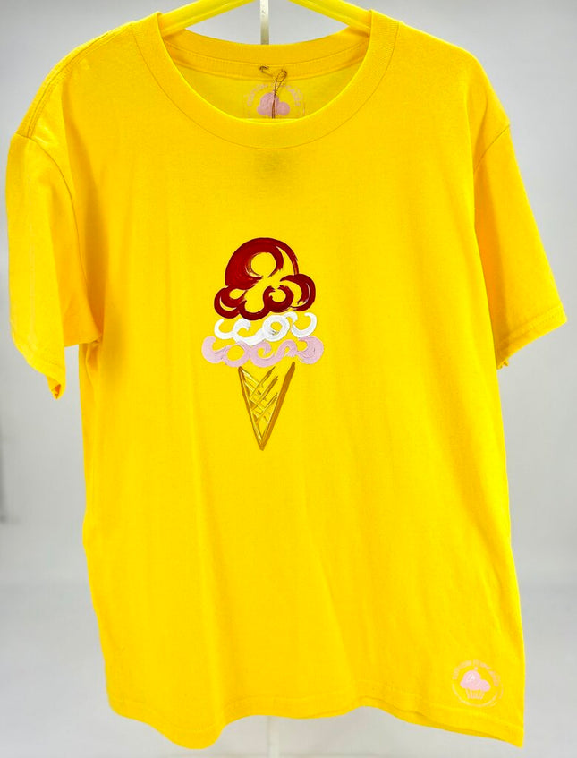 Switly Whirly Ice Cream Cone Kids Relaxed Fit T-shirt
