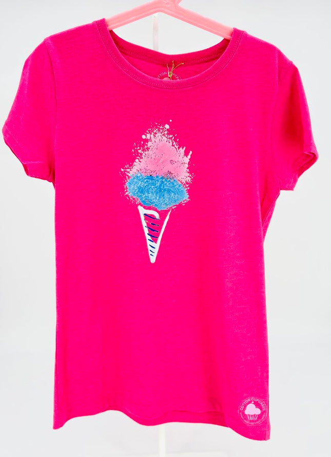 Cotton Candy Bliss Kids Fitted T-shirt