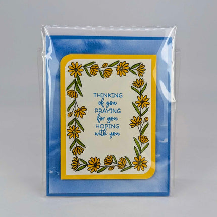 Thinking of You Corner in Bloom Azure Afternoon