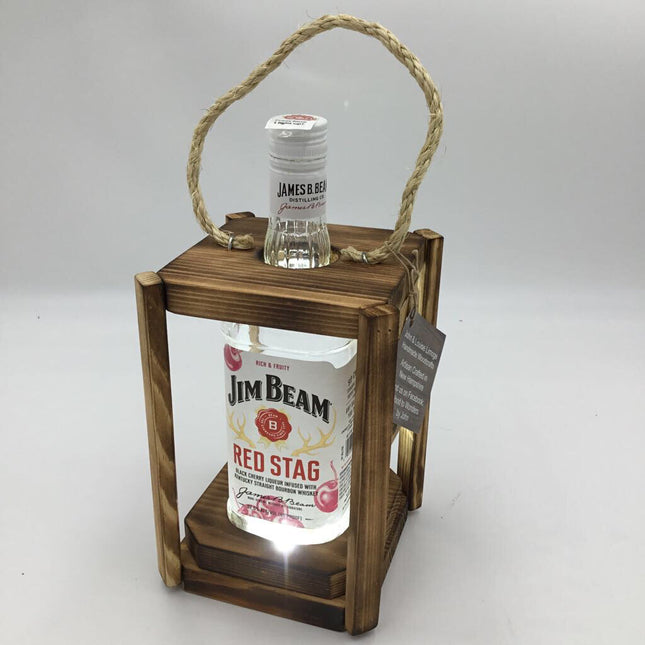 Whiskey Bottle Touch Light Lantern