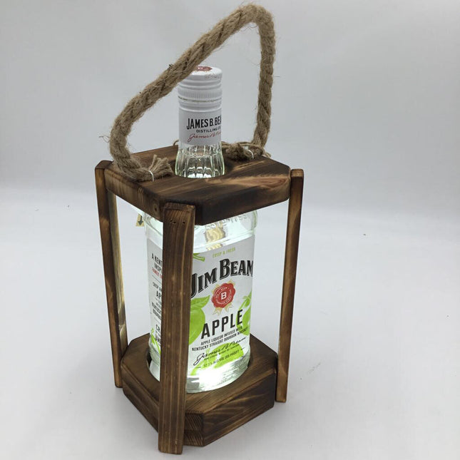 Whiskey Bottle Touch Light Lantern