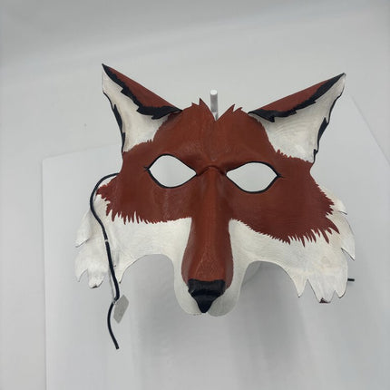 FANCIFUL FOX- leather mask