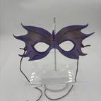 Lilac fairy eye mask leather