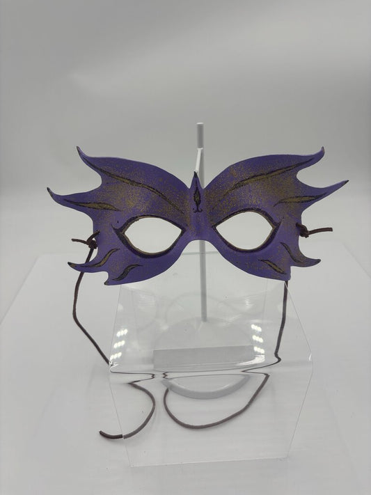 LILAC FAIRY - leather mask