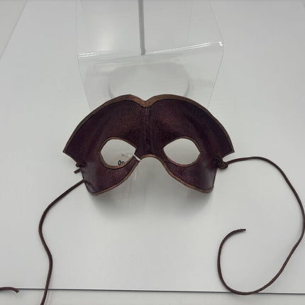 BURGANDY EYEMASK - leather mask