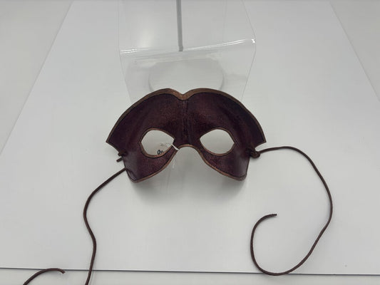 BURGANDY EYEMASK - leather mask