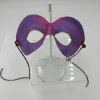 Pink & purple eyemask leather