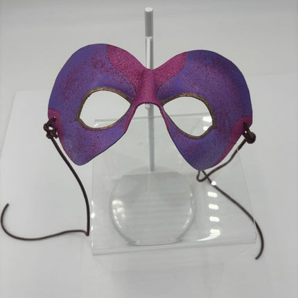 PINK & PURPLE EYEMASK - leather mask
