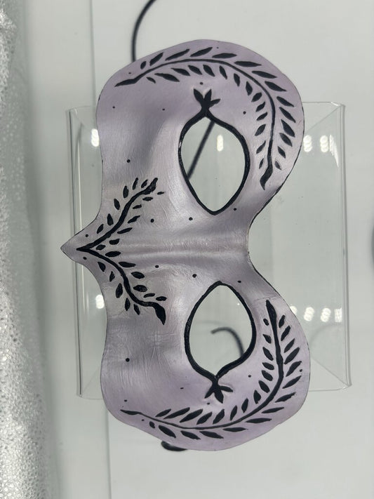 LILAC VINES EYEMASK - leather mask