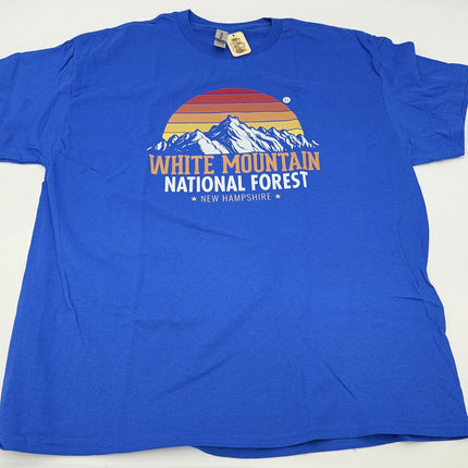 White Mountains Retro Sunset T-Shirt