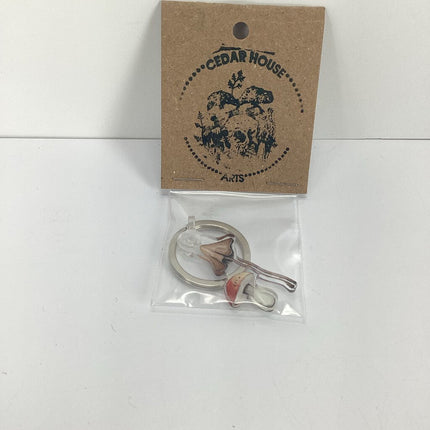 Two Mushroom key Chain
