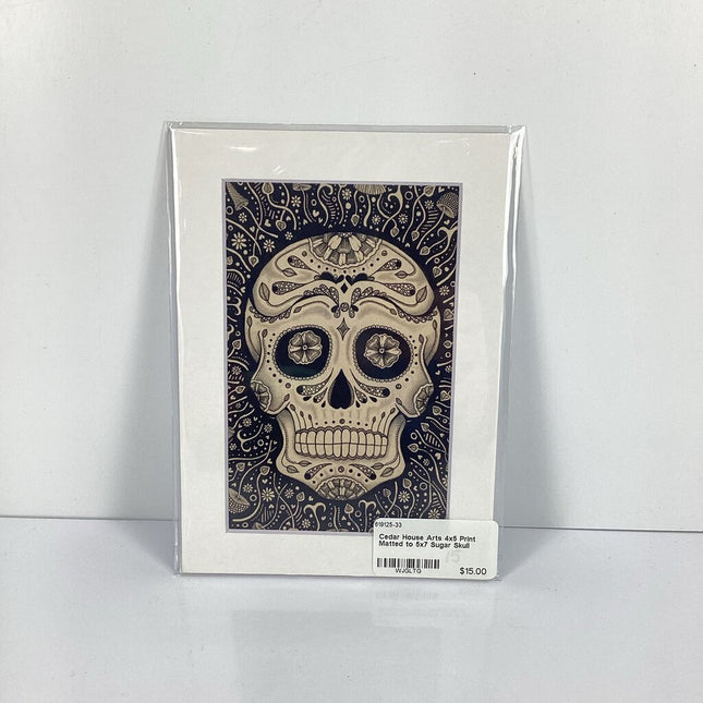 4x5 Print Matted to 5x7 Peas