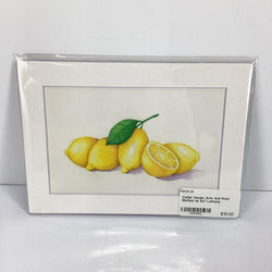 4x5 Print Matted to 5x7 Lemons - view 1