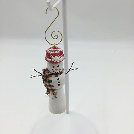 Snowman Ornament-Natl Wood