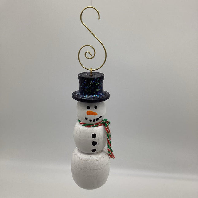 Snowman Ornament-Natl Wood