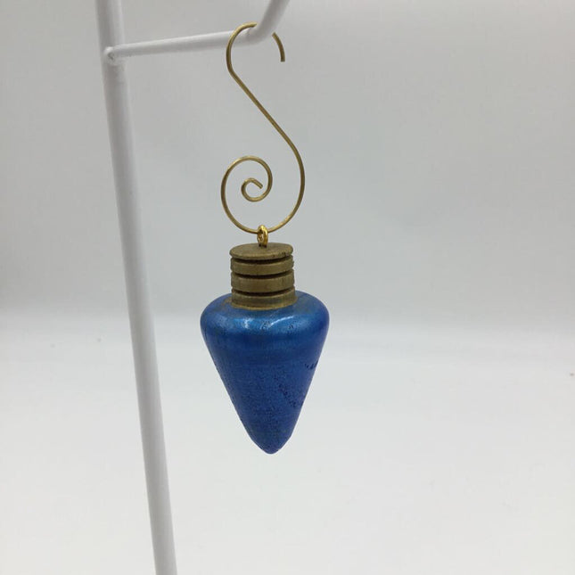 Christmas Bulb Ornament-Orange