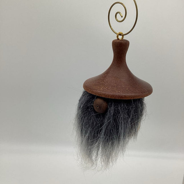 Wooden Gnome Ornament