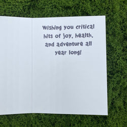 Roll For Birthday Wish Greeting Card - view 2