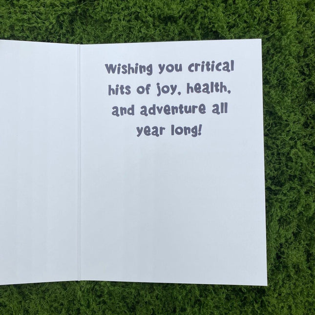 Roll For Birthday Wish Greeting Card