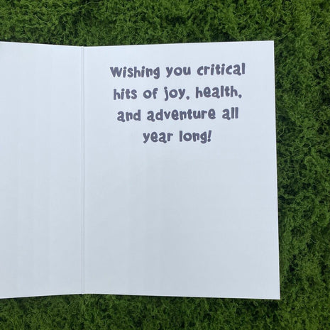 Roll For Birthday Wish Greeting Card
