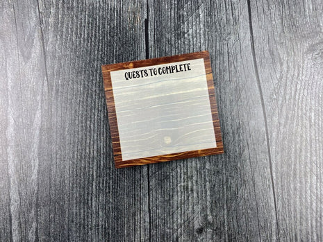 Quests To Complete Sticky Note