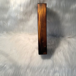 Wood Block Yellow - Make a Wish with Dandelion white metallic paint - view 6